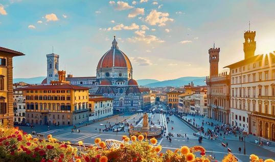 КОЛЕДНО НАСТРОЕНИЕ във ФЛОРЕНЦИЯ - 4 нощувки с полет от Варна до Бергамо